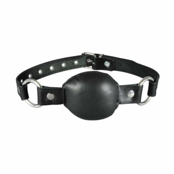 Baillon Boule en silicone Noir